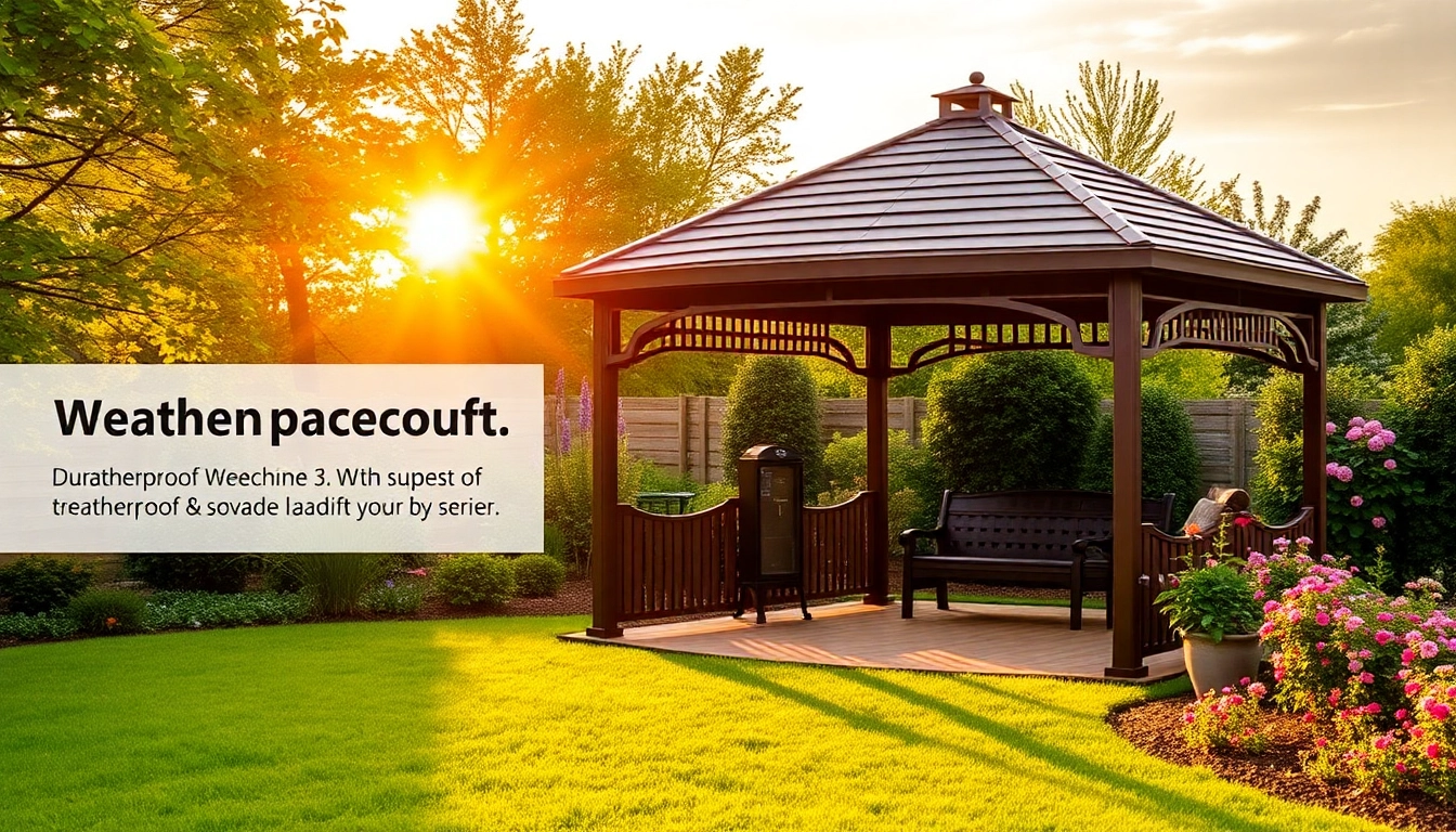 Your Guide to Finding the Perfect Gazebo in Ireland for Every Occasion