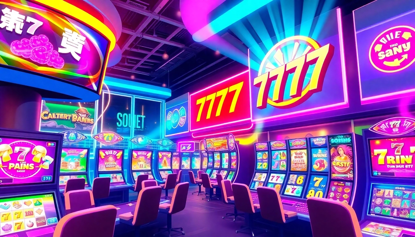 Experience the thrill of สล็อต777 with exciting slot machines and vibrant casino ambiance.