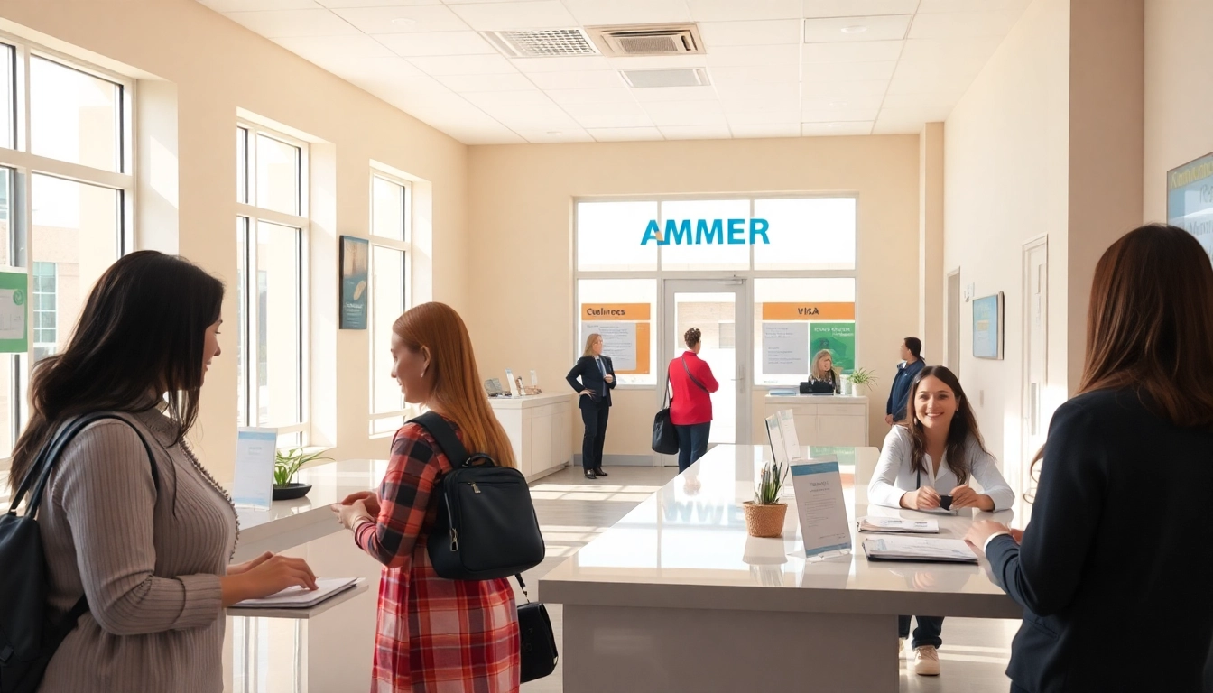 Comprehensive Immigration and Visa Solutions at Amer Center in Dubai