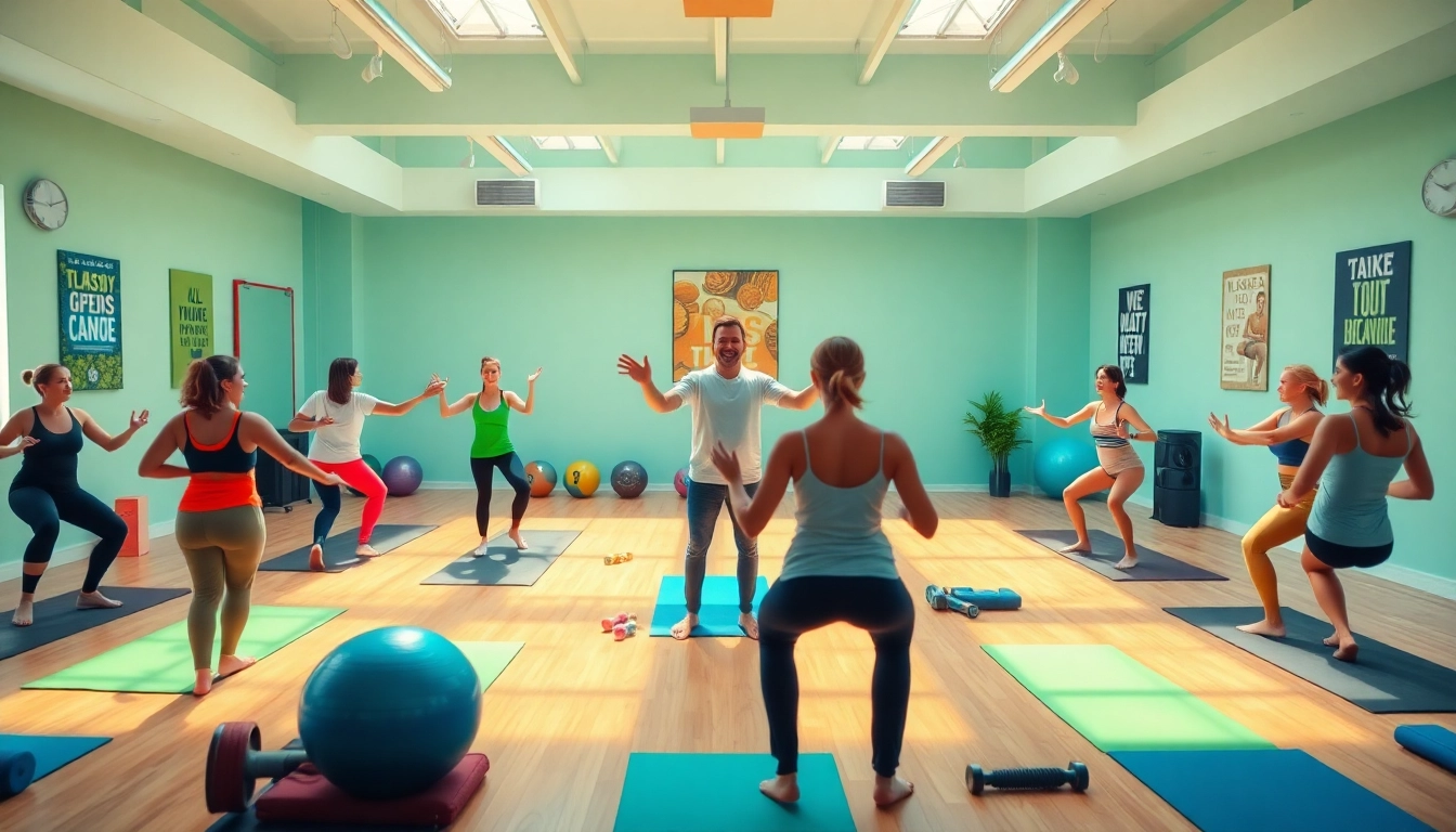 Join an engaging small group class near me, where energized participants enjoy expert-guided workouts.