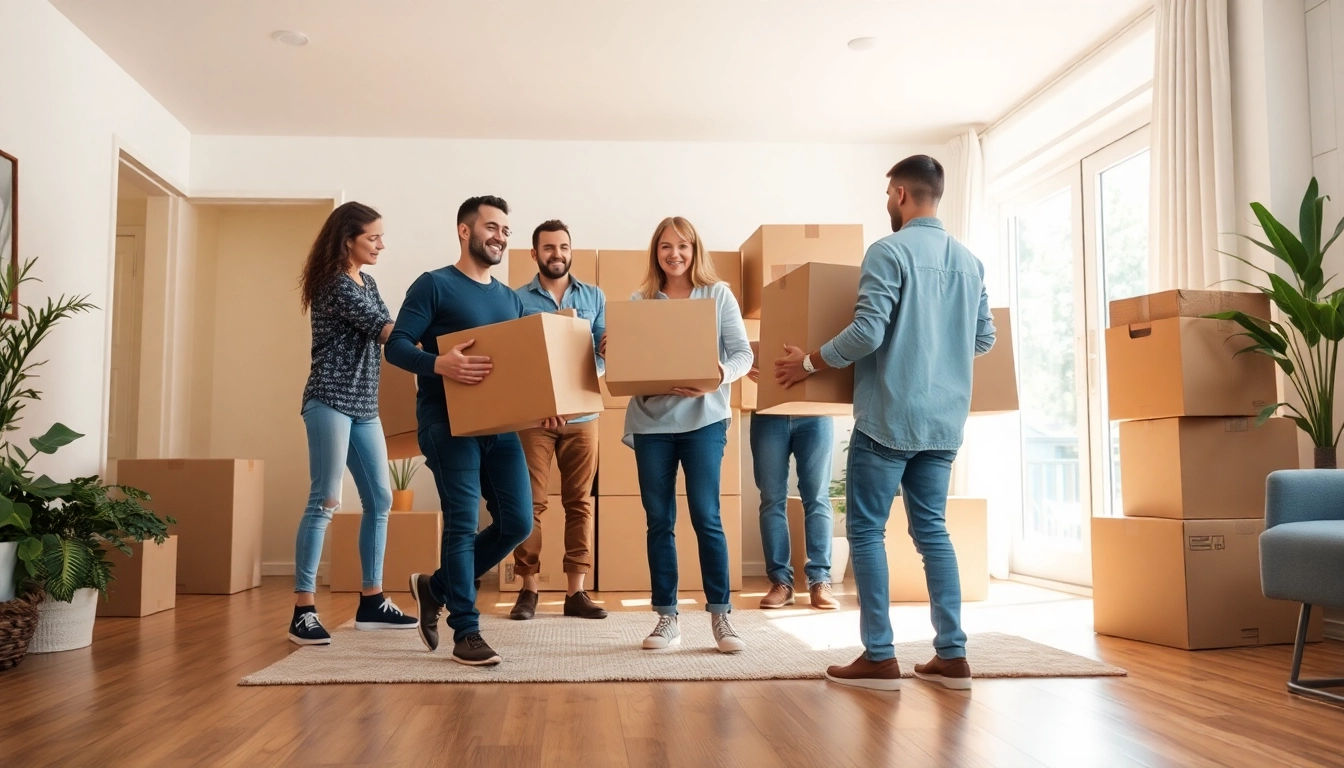 Movers efficiently handling a Umzug Fürth with care and professionalism.