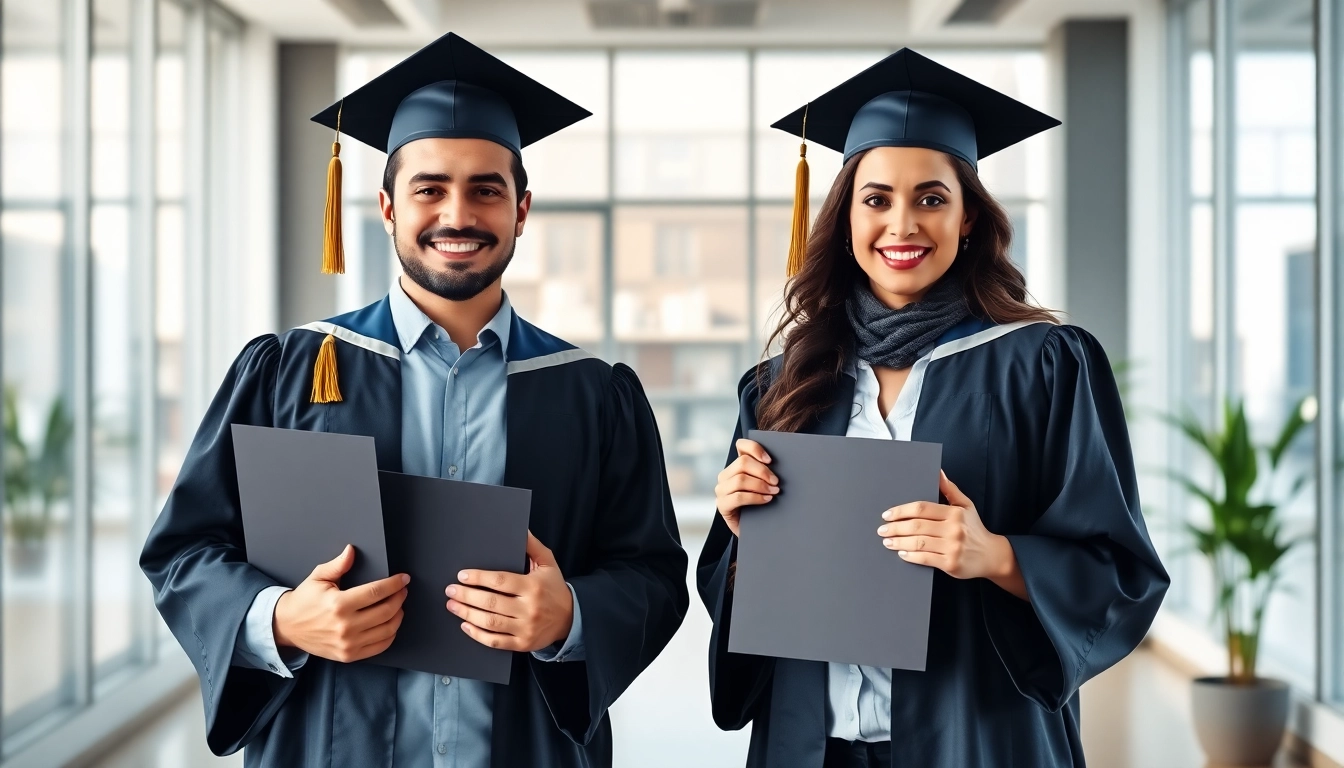 Celebrate your achievement with an original university degree UK in hand, showcasing success and professionalism.