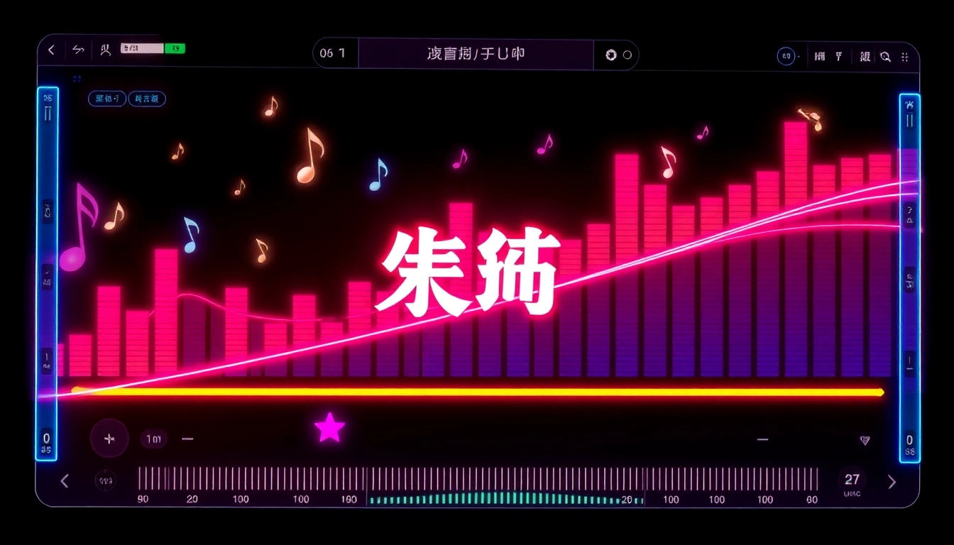 Engage with 汽水音乐网页版 through a modern and colorful digital music interface featuring animated musical notes.