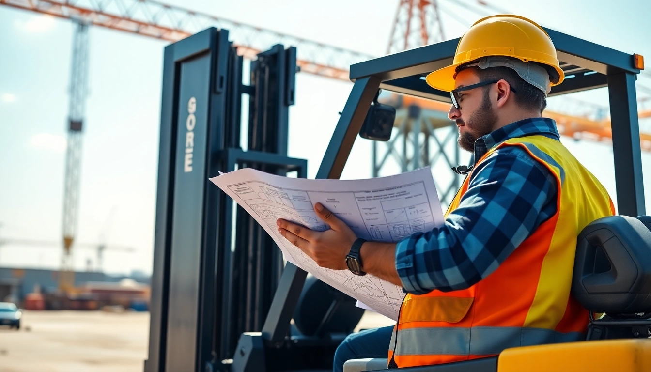 Level 5 NVQ diploma in controlling lifting operations answers illustrated through an engaged operator managing a lift.