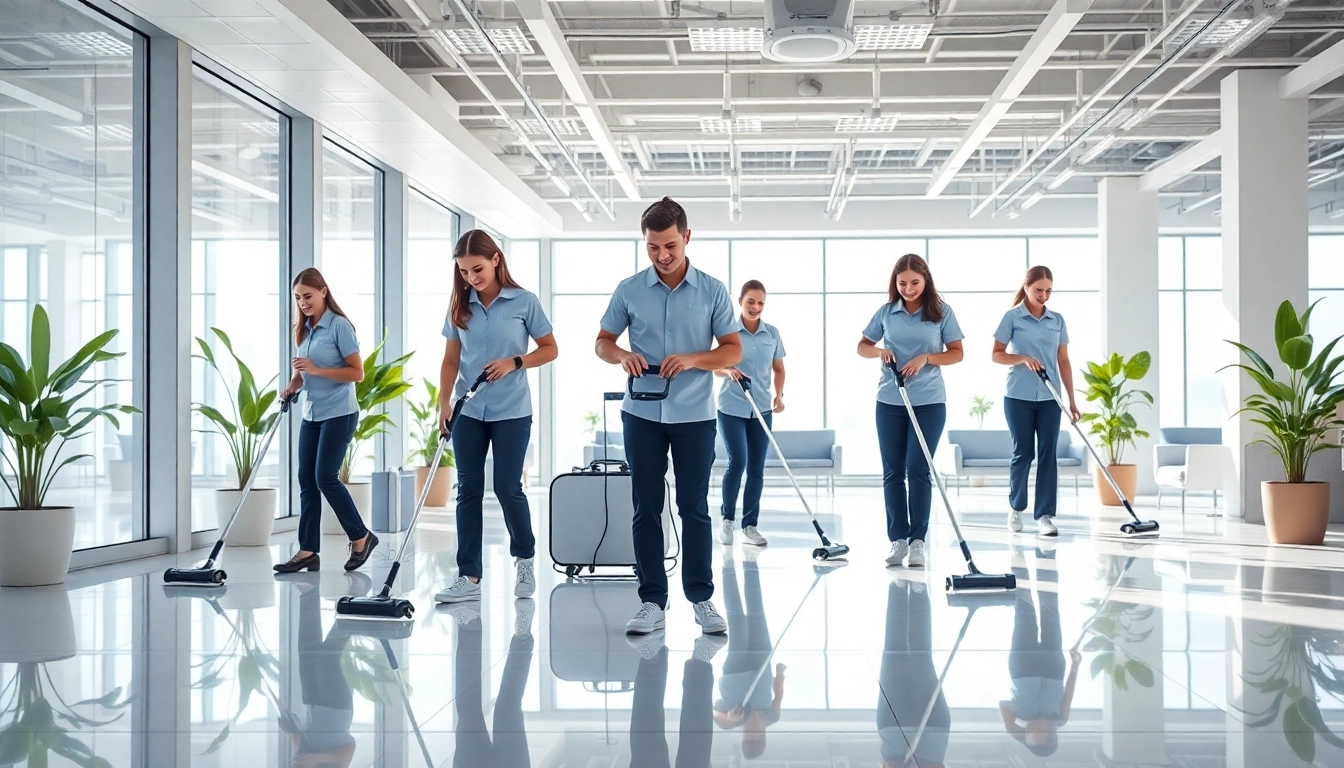 Enhancing office cleaning services Melbourne in a professional workspace with gleaming surfaces.