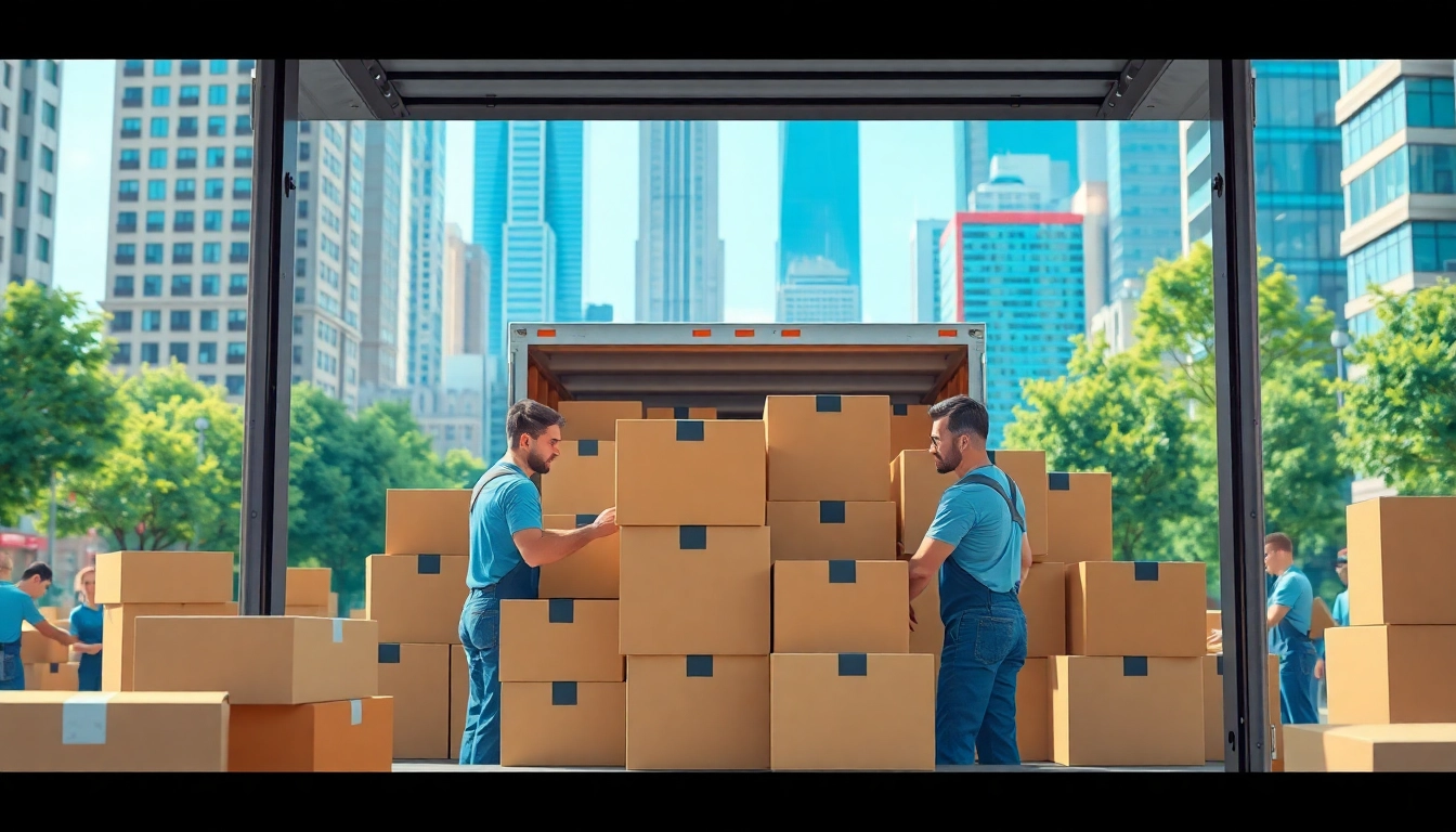 Efficient moving services at https://bennettsmoving.com/ featuring professional movers in action.