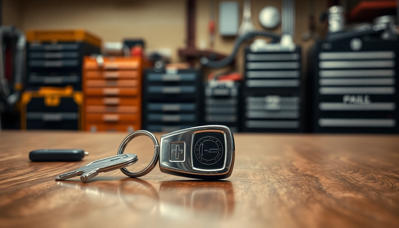 Showcasing truck keys highlighting details and smooth textures in a professional setting.