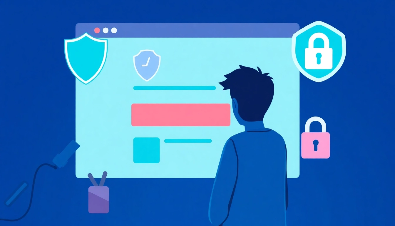 Frustrated user encountering Inatogel access block, representing online security challenges.