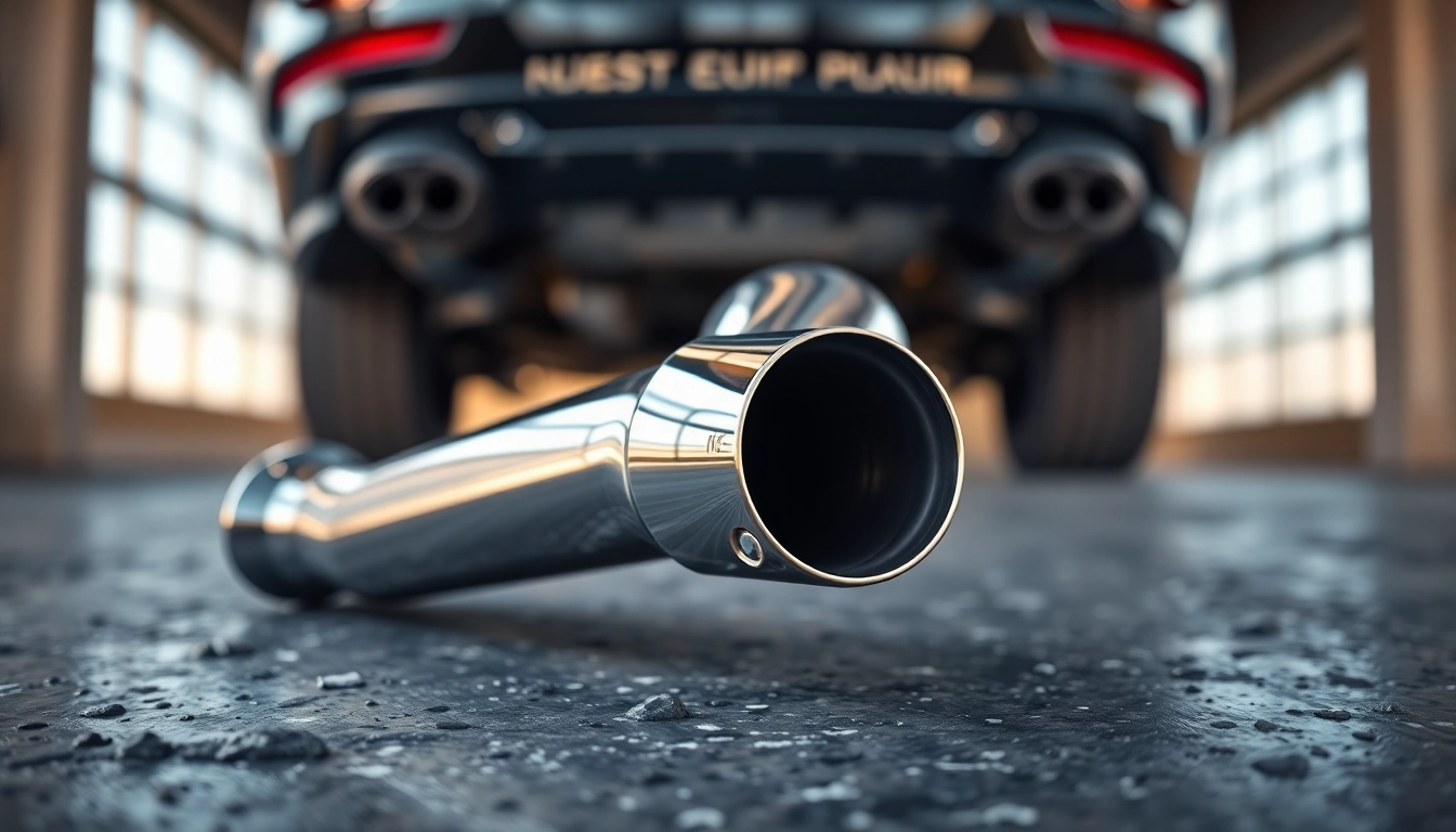Showcasing a sleek n55 catless downpipe with exquisite detailing and metallic finish.