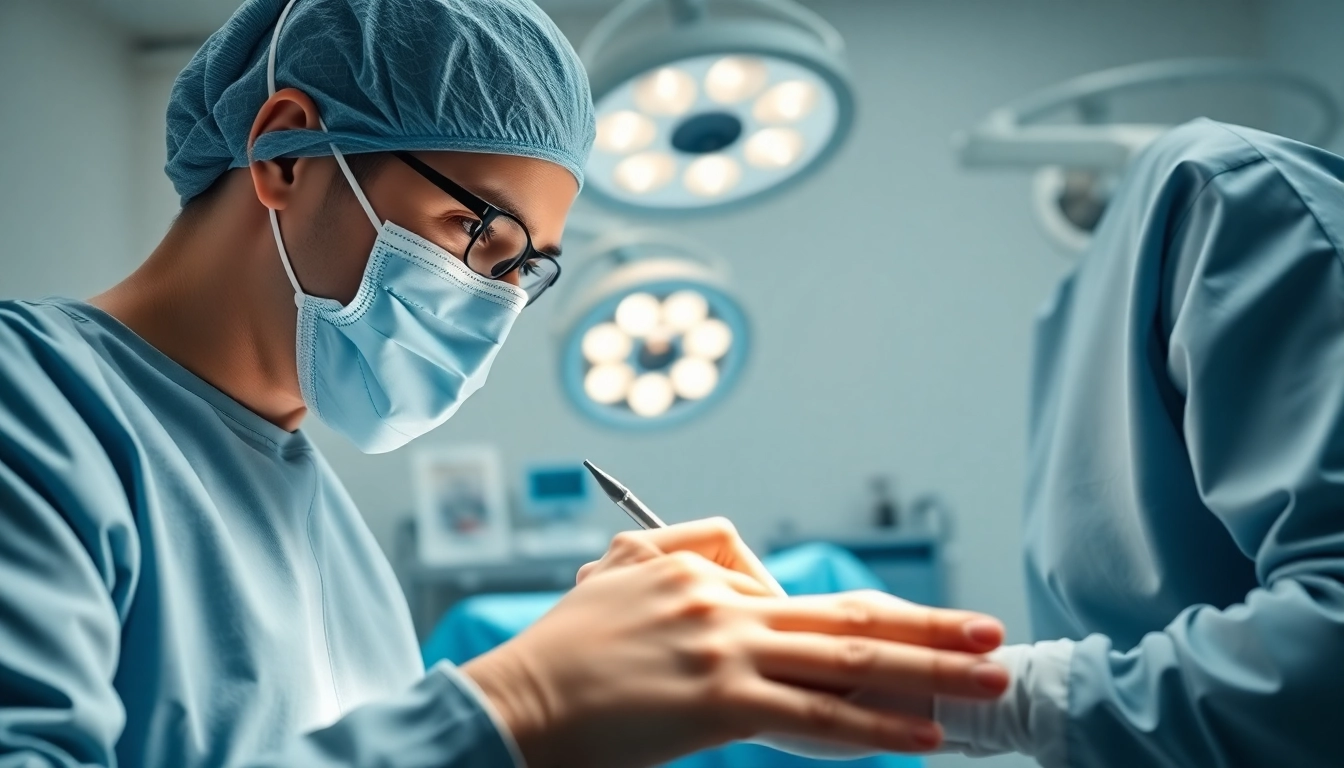 Behandeln von Plastische Chirurgie Braunschweig unter professioneller Anleitung in einer modernen Klinik.