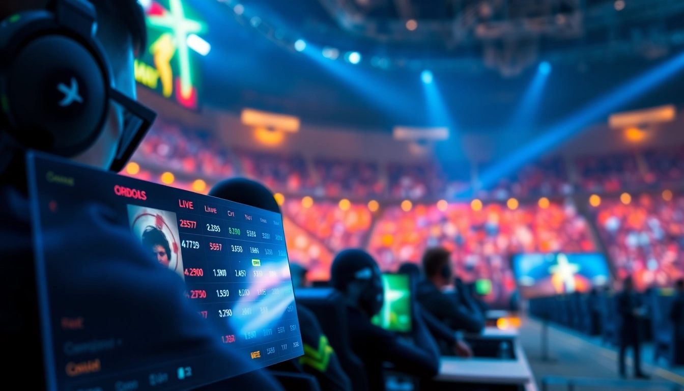 Engaging esports betting environment illustrating What is CS2Bet? with dynamic visuals.