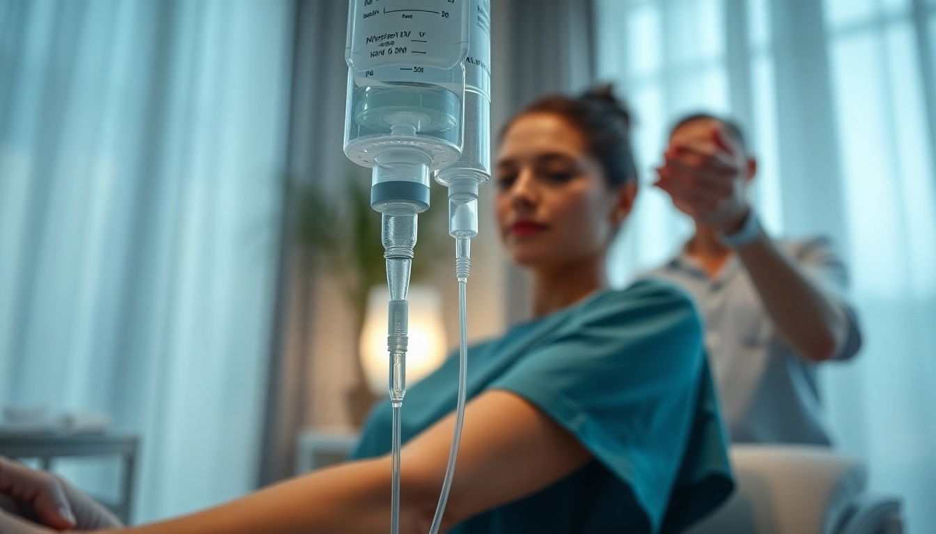 Experience iv hydration near me with professional care in a tranquil medical spa environment.
