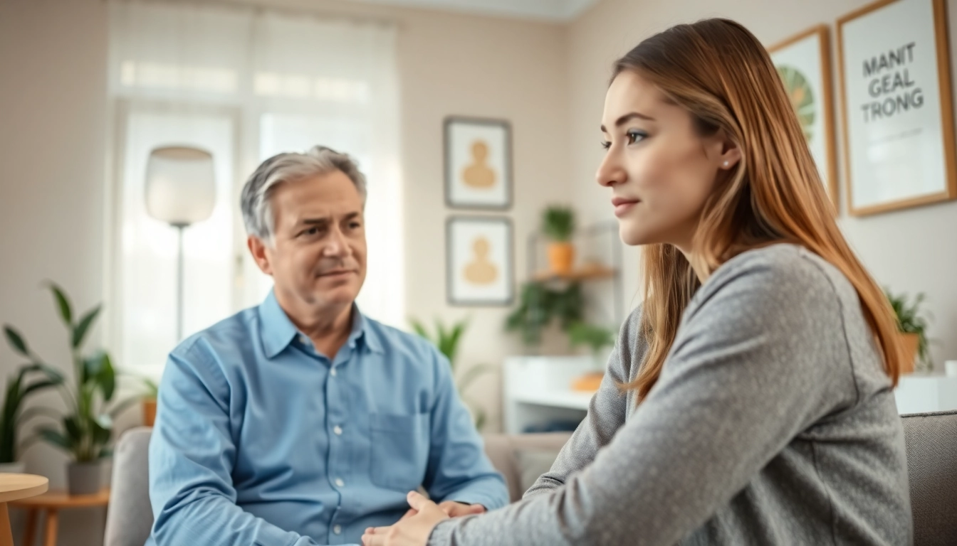 Navigate techniques for dealing with anxiety during a thoughtful therapy session.