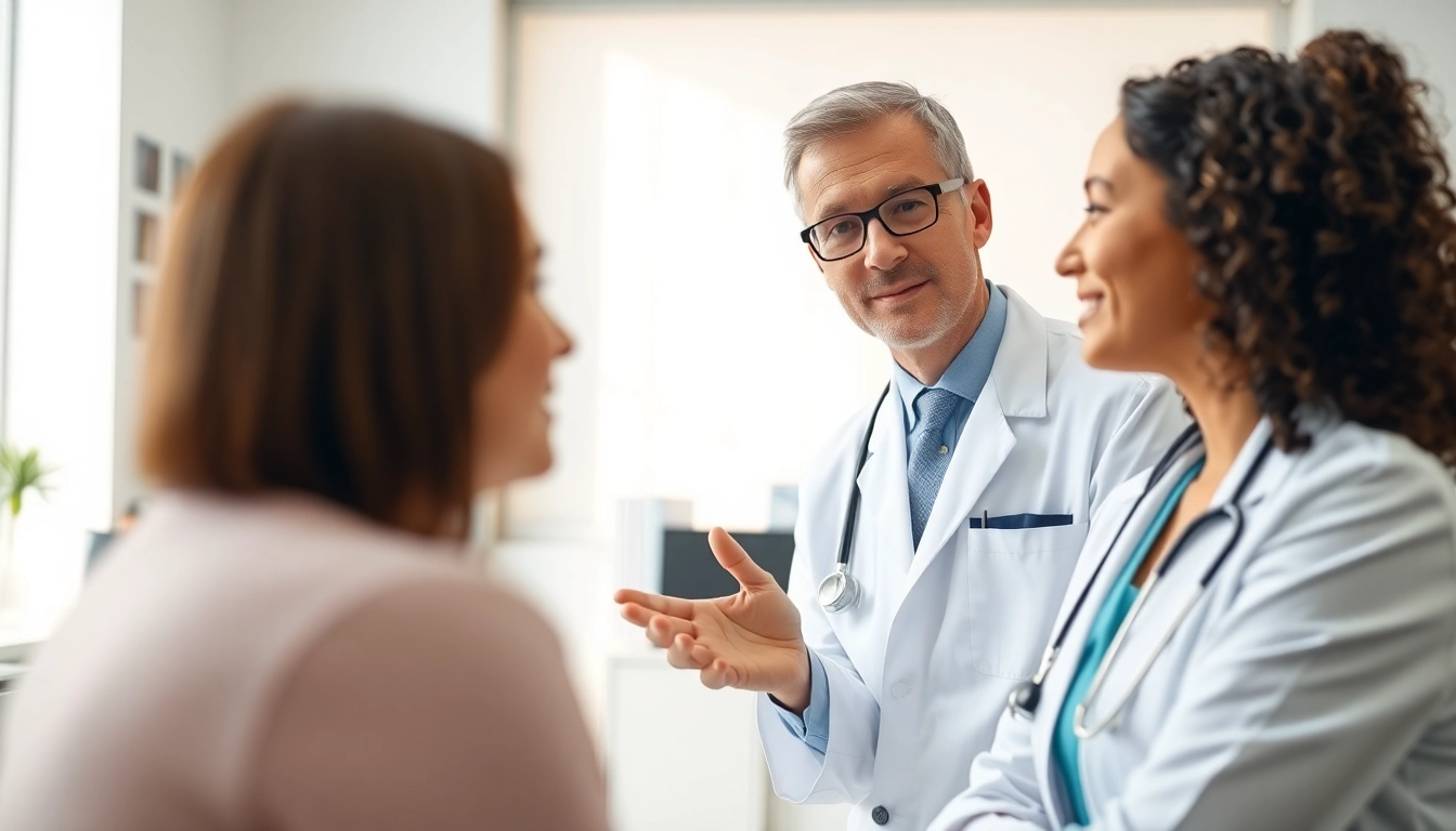 Boutique doctor provides personalized care to a patient in a welcoming clinic setting.